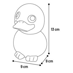 Toy Barney Duck Green 9x9x13cm                    