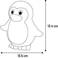 Toy Gupi Penguin Kahki                            