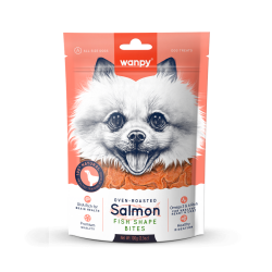 Wanpy Salmon Fish Shape Bites                     
