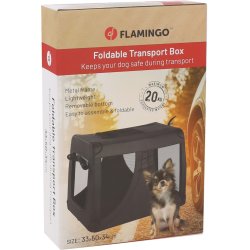 Transportbur 33x50x34cm Sort                      