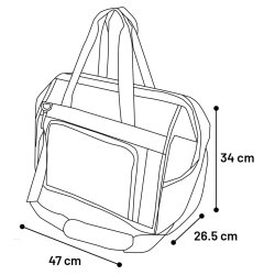 B�retaske 47x26,5x34cm Gr�n                       