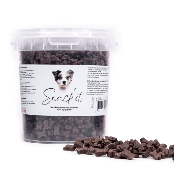 Snack it Moist Mini Bones Hest                    