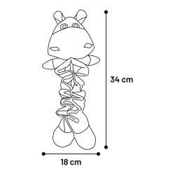 Toy Puppy Filsy Hippo 18x11x34                    