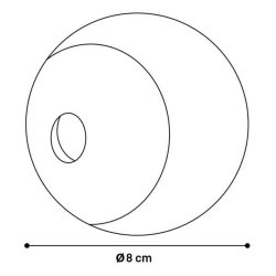 DT Puppy Rubber Rhea Treat Bal                    