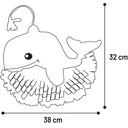 Sniffing M�tte 38x32x9cm Pink                     