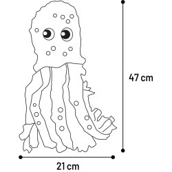 Sniffing M�tte 21x14x47cm Taup                    