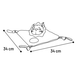 Toy Puppy Britty Flat Lion                        