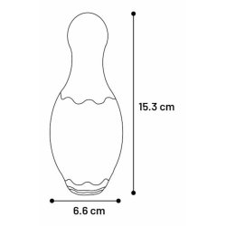 Toy Puppy Rubber Benty Cone                       