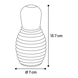 DT Rubber Rubba Wobbler Brown                     