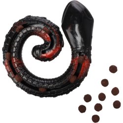 Toy Sneaky Snake Coiled Red/Bl                    