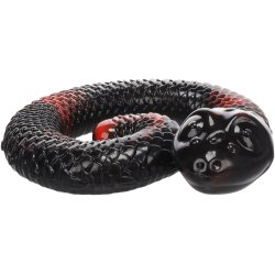 Toy Sneaky Snake Coiled Red/Bl                    