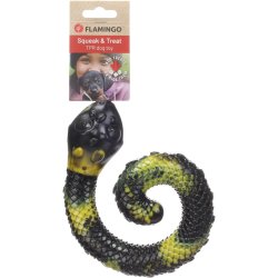 Toy Sneaky Snake Coiled Yellow                    