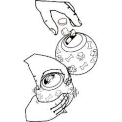 DT Tarvos Treat Ball 11cm                         