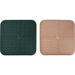 Lick Pad Vanti 20x20cm Green/b                    