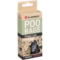 Puppy Poop Bags Fula 4x15stk                      