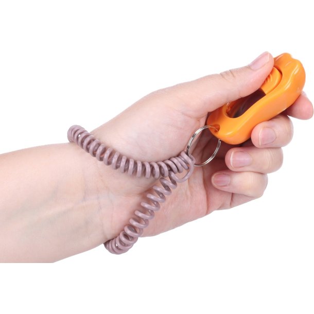 Clicker+spiral cable puppy                        