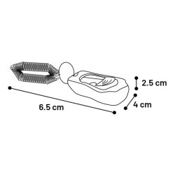 Clicker+spiral cable puppy                        