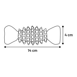 DT Rubber Rubba Bone With Spik                    