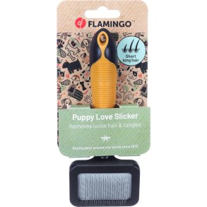 Soft Slicker Brush with handle                    