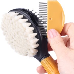 Brush & Pins + Flea Comb 3in1                     
