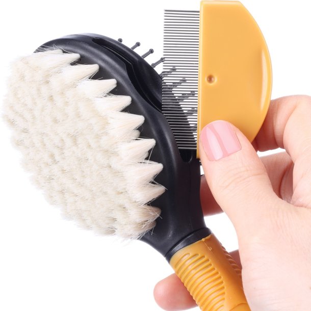 Brush &amp; Pins + Flea Comb 3in1                     