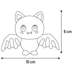 Halloween Waylon Bat Multicolo                    