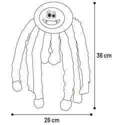 Halloween Aliza Spider Black                      