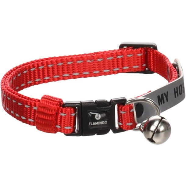Cat Collar Jaggo Red 20-34cm                      