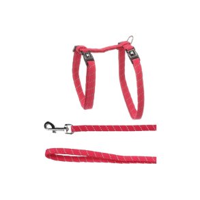 Cat Harness w/leash Elza Coral                    