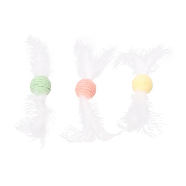 Leget�j POPPY Bold m. fjer mix                    