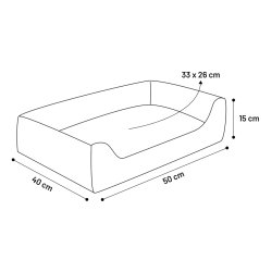 Basket Stella Firk. 50x40x15cm                    