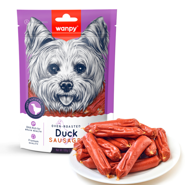 Wanpy Duck Sausages 100gr                         