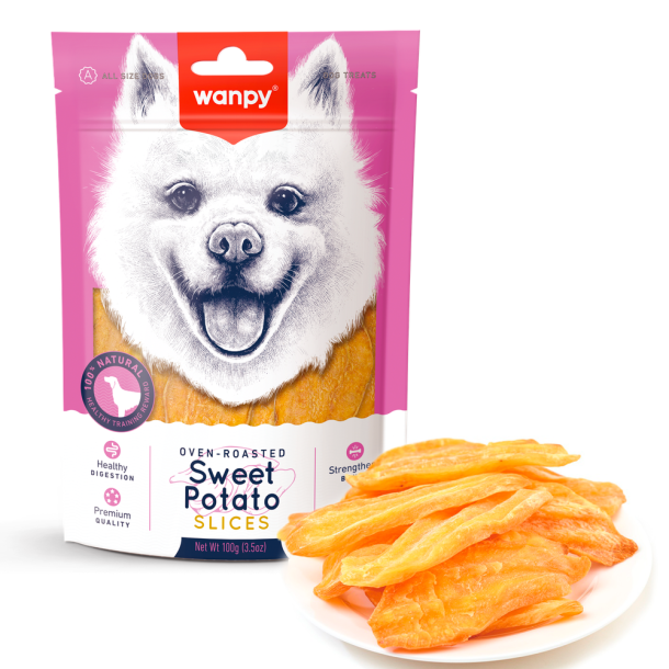 Wanpy Sweet Potato Slices 100g                    