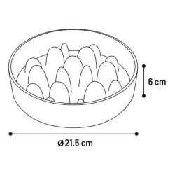 Feeding Bowl Slow Feeder 1490m                    