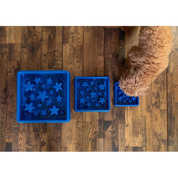 Eat Slow Live Longer Star Blue                    