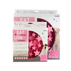 Eat Slow Live Longer Star Pink                    