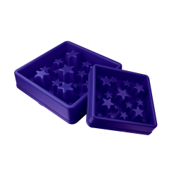 Eat Slow Live Longer Star Blue                    