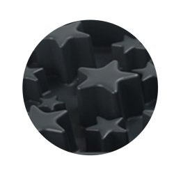 Eat Slow Live Longer Star Grey                    