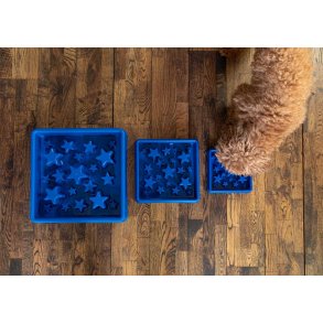 Eat Slow Live Longer Star Blue                    