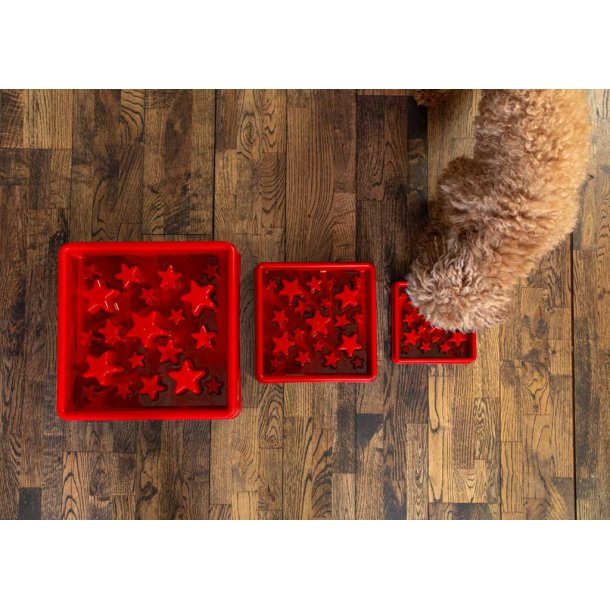 Eat Slow Live Longer Star Red                     