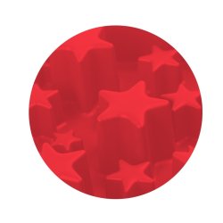 Eat Slow Live Longer Star Red                     