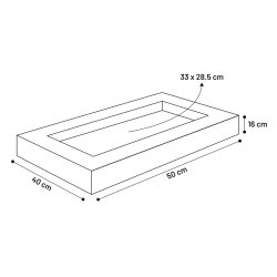 Basket Colette Firk. 50x40x16c                    