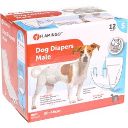 Diapers Dipy t/male dog 30-46c                    