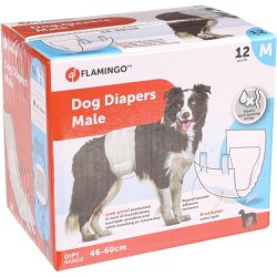 Diapers Dipy t/male dog 46-60c                    