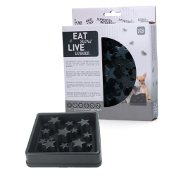 Eat Slow Live Longer Star Grey                    