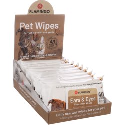Eye &amp; Ear Care Wipes 40stk                        