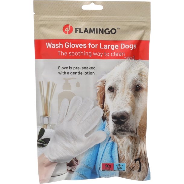Washing Glove Neutral Dog 7stk                    