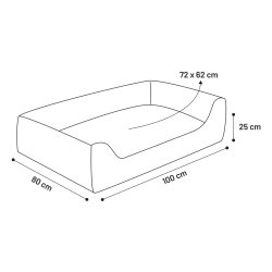 Basket Carlota Firk.100x80x25c                    