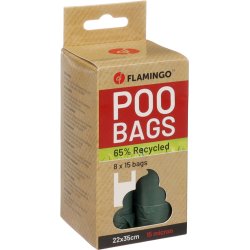 Poop Bag Recycled 8x15stk                         