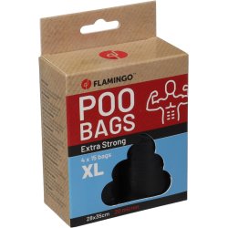Poop Bag Forta XL 4x15stk                         
